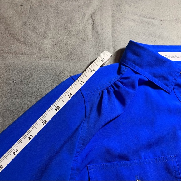 CK Button-Up Blouse in - Picture 11 of 13